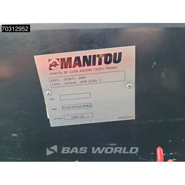 2021 Manitou MT 1840-45782658