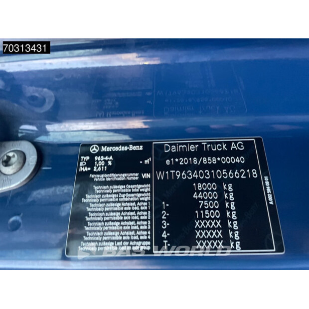 2022 Mercedes-Benz ACTROS 1846-45783080