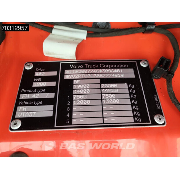 2016 Volvo FH 420-45783149