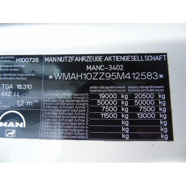 2005 MAN TGA-45811653