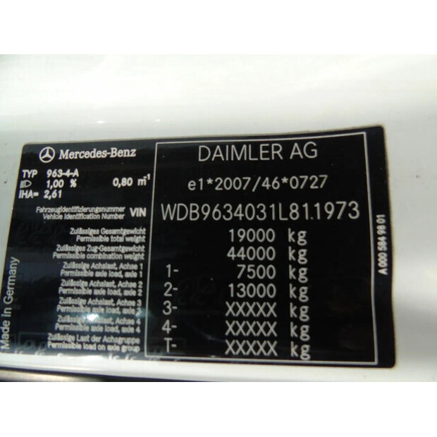 2013 مرسيدس بنز ACTROS-45813898