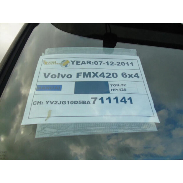 2011 Volvo FMX 420-45814006