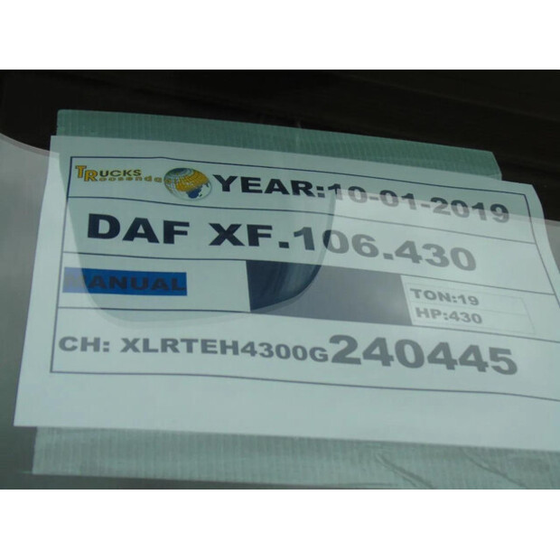 2019 DAF XF-45814418