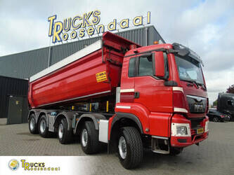 صورة ل شاحنات قلابة 2016 مان TGS