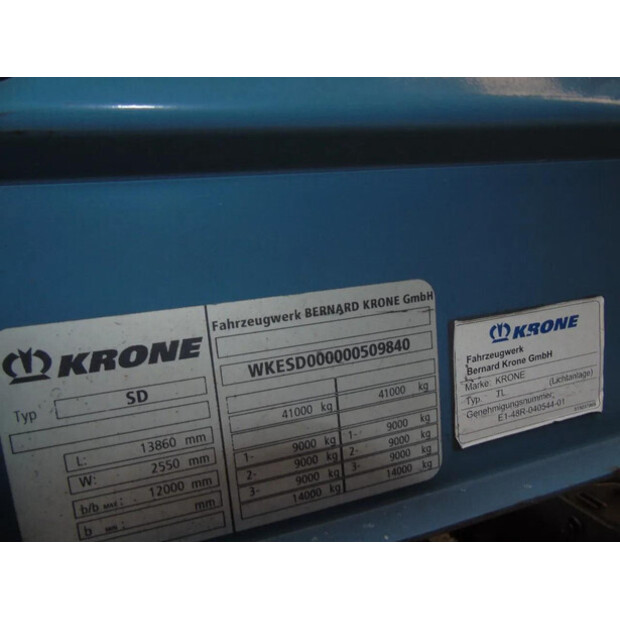 2011 Krone 3X BPW-45814473