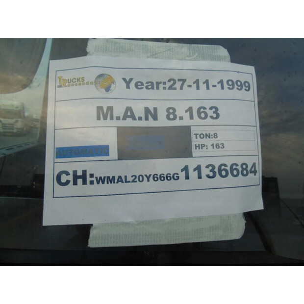 1999 MAN 8.163-45814627