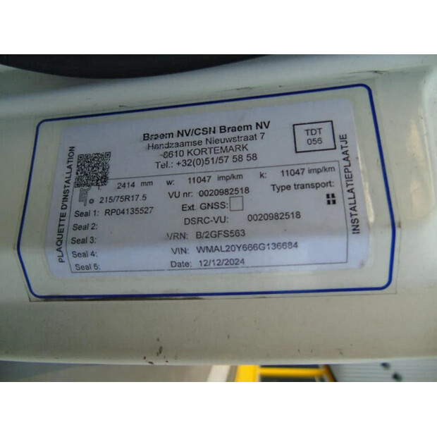 1999 MAN 8.163-45814634