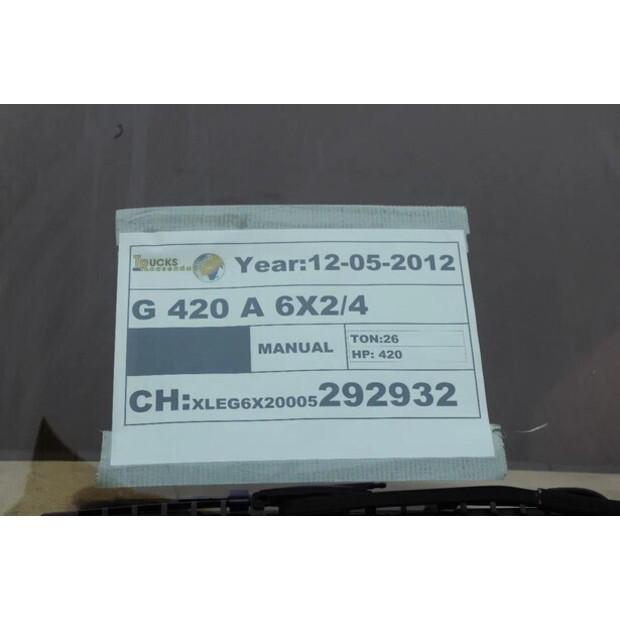 2012 Scania G-45816343