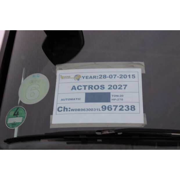 2015 Mercedes-Benz ACTROS-45818117