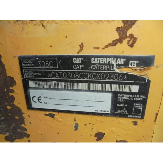 2008 كاتربيلر 308CR-45818812