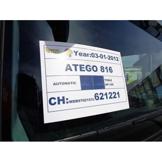 2012 Mercedes-Benz ATEGO 816-45821480