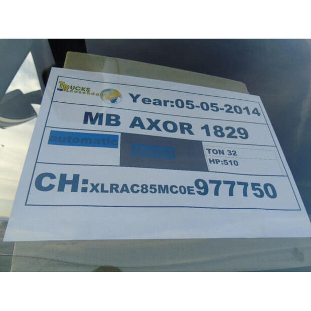 2014 Mercedes-Benz AXOR-45822144