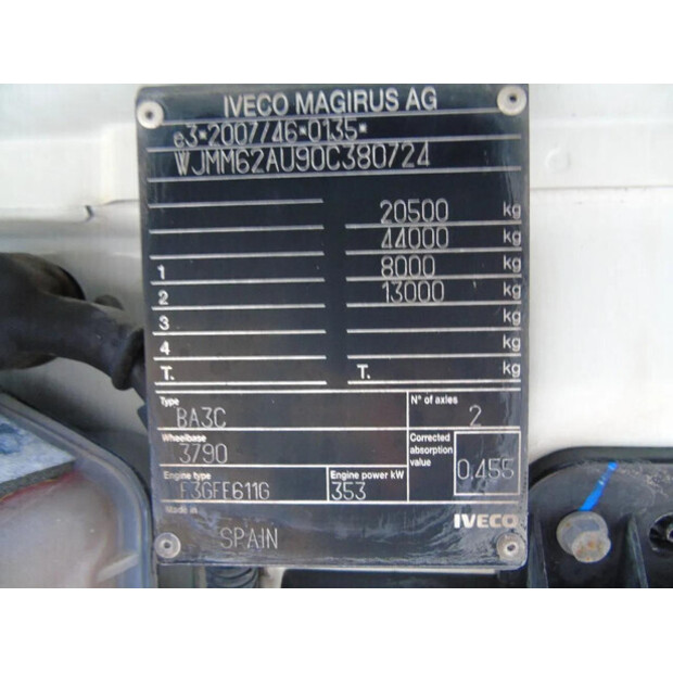 2017 Iveco STRALIS 480-45822386