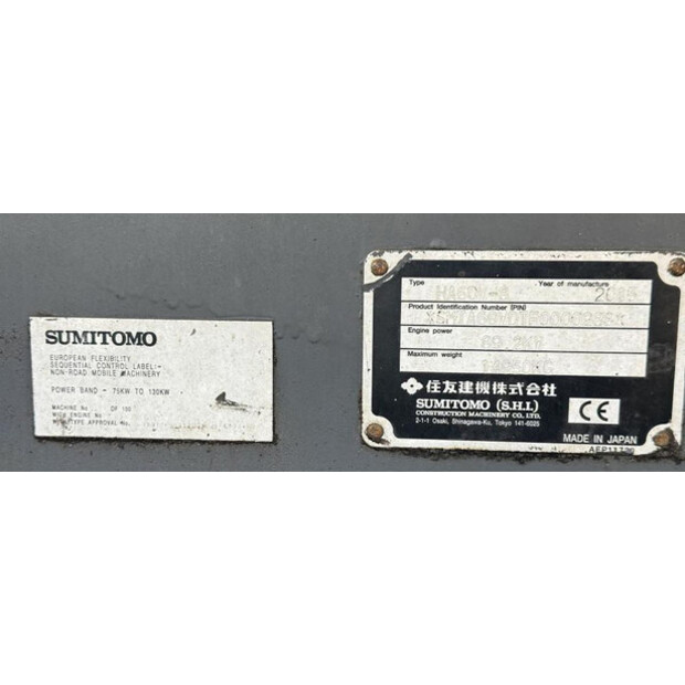 2015 Sumitomo HA 60W-8-45824012