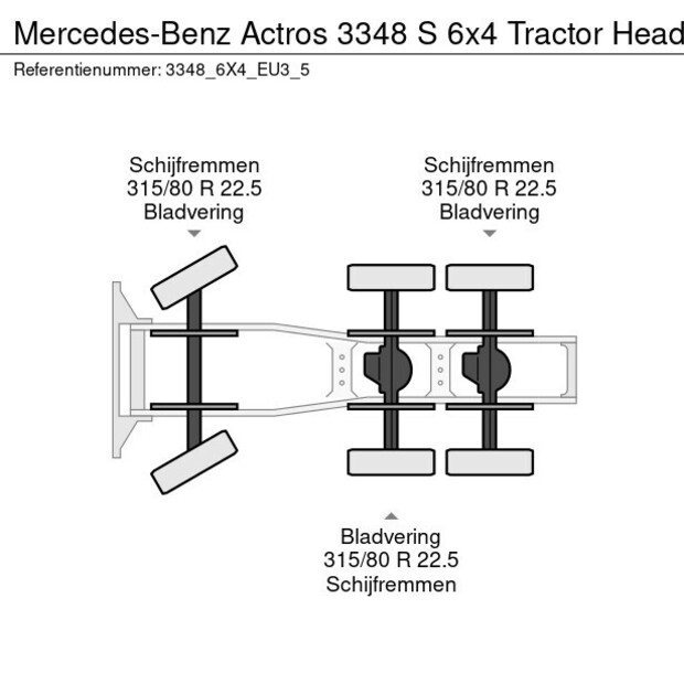 2025 Mercedes-Benz ACTROS 3348-45824352