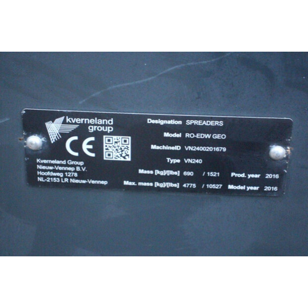 2016 Vicon VN240-45825443