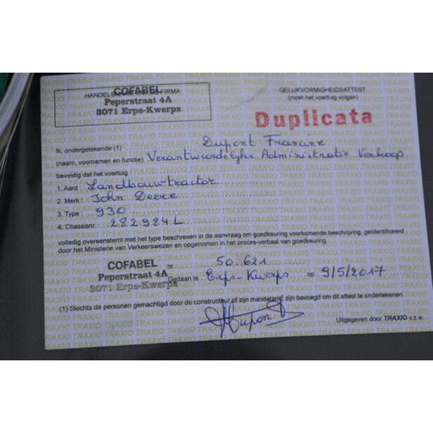 1979 JOHN DEERE 930-45826050