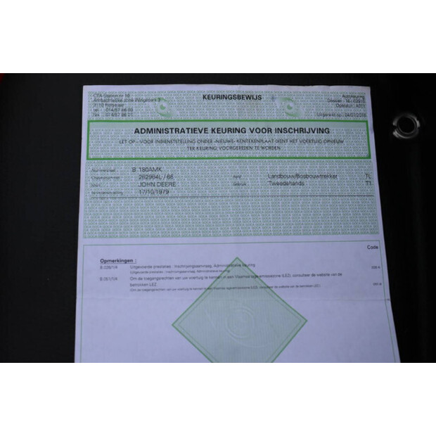 1979 JOHN DEERE 930-45826053