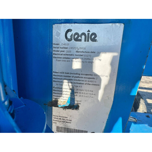 2005 جيني Z-45/25-45828691