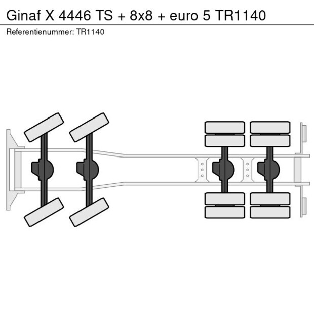 2008 Ginaf X 4446 TS-45843747