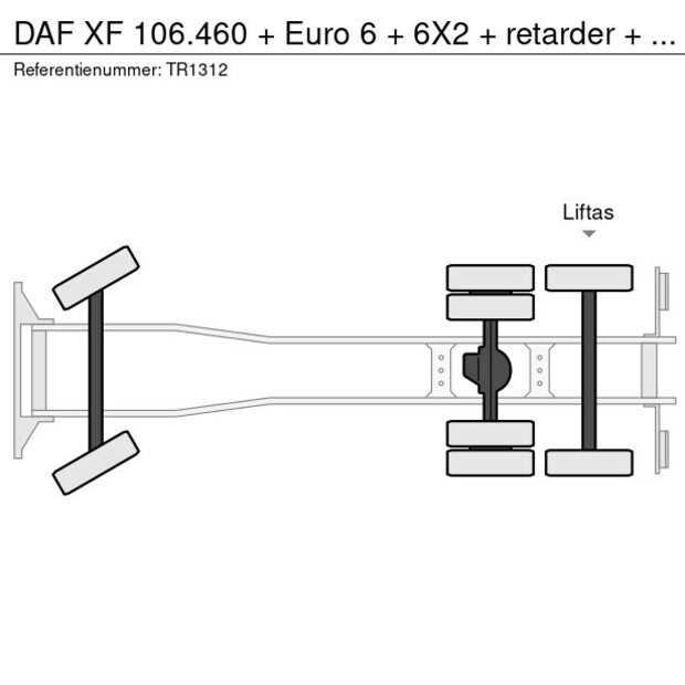 2016 DAF XF106.460-45844175