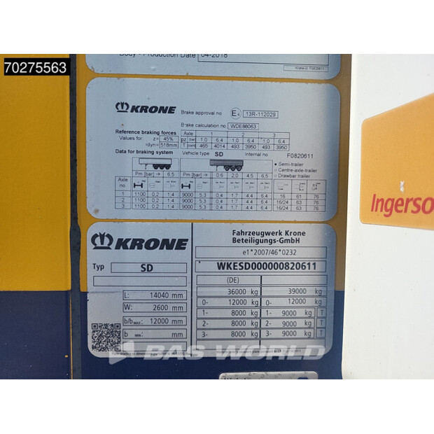 2018 Krone SD-45844961