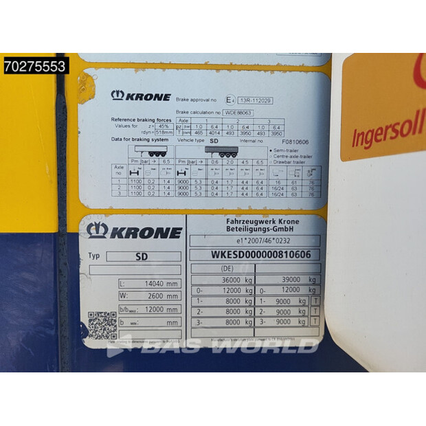 2018 Krone SD-45845052