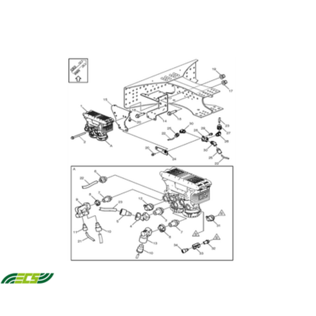 Renault Air Brake Rear Modulator-45845301