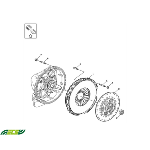 Renault Clutch Assembly-45845358
