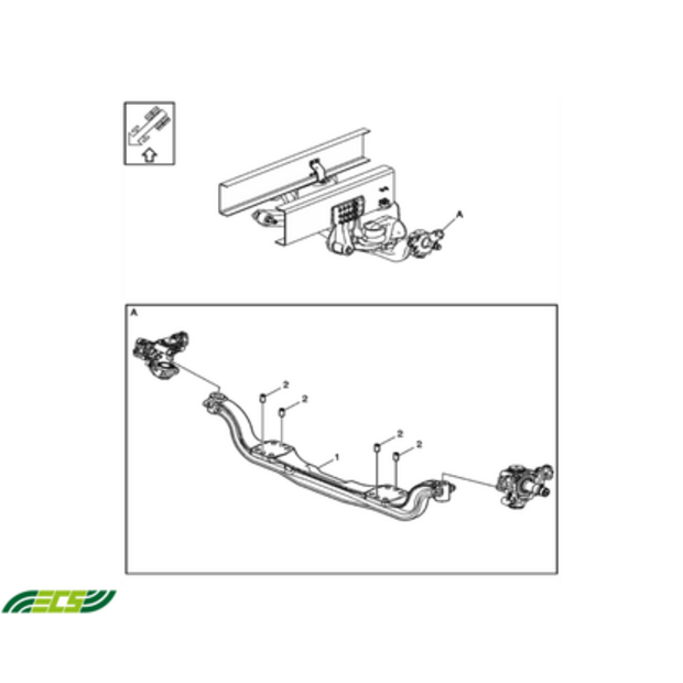 Renault Middle Axle - 6x2-45845464