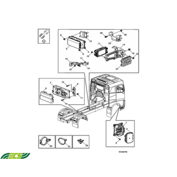 Renault RCIOM ECU-45845494