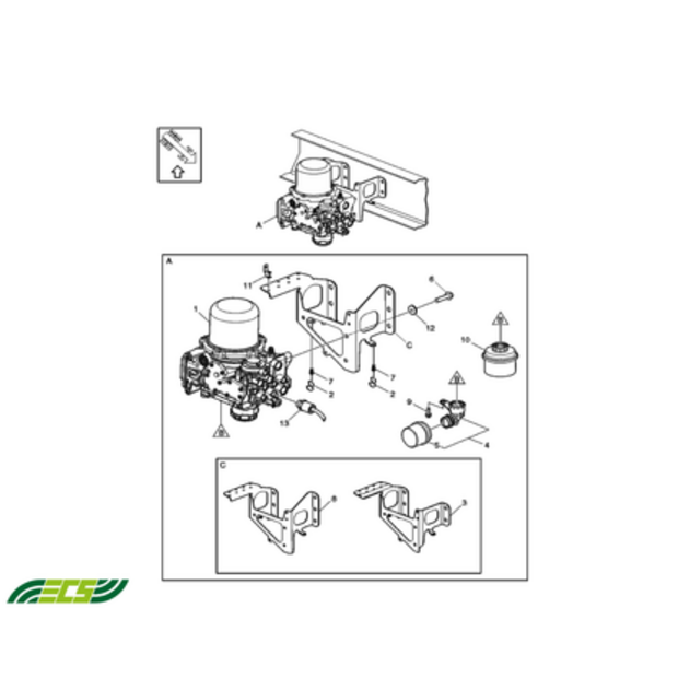 Volvo APM Air Dryer-45845584