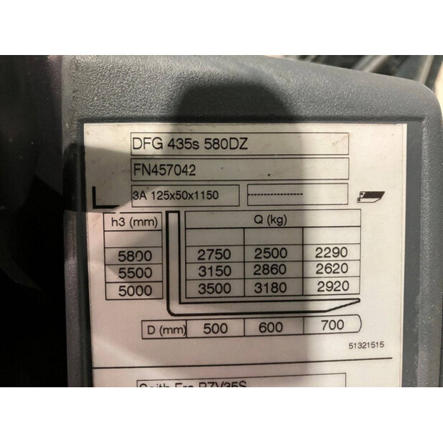 2013 Jungheinrich DFG 435s 580DZ-45861849