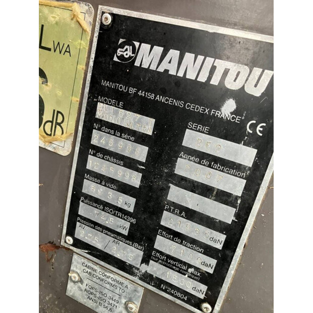 2007 مانيتو MLT 627 Mono Ultra-45861875