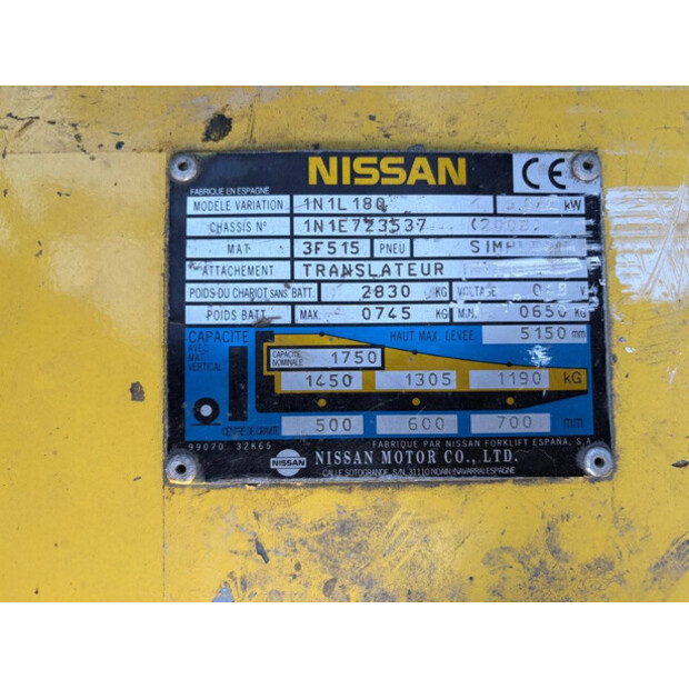 2008 NISSAN 1N1L180-45862289