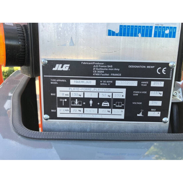 2015 JLG TOUCAN DUO-45862581