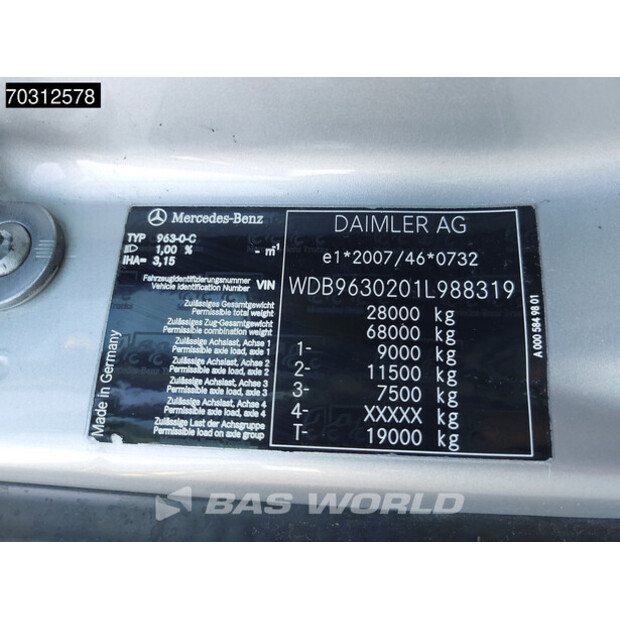 2015 مرسيدس بنز Actros 2843-45862989