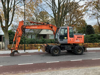 Image for WHEELED EXCAVATORS 2007 Hitachi ZX130W