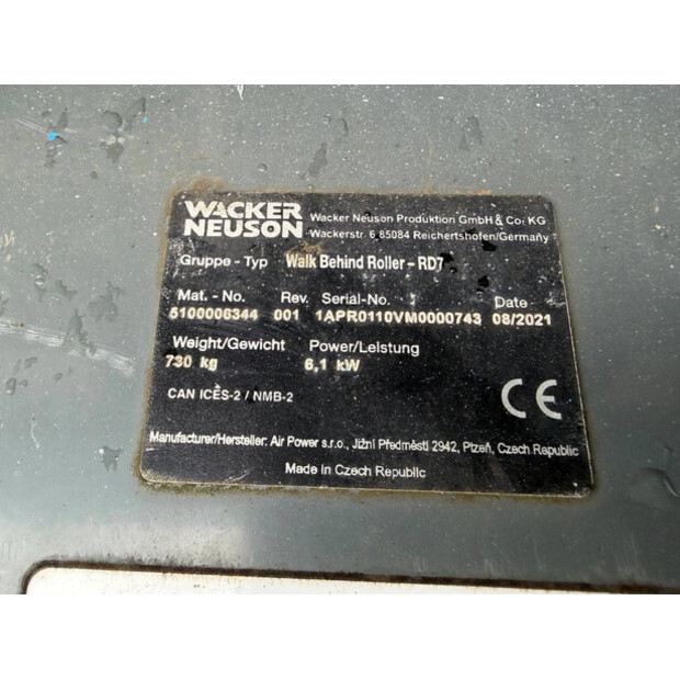 2021 Neuson RD7-45863370