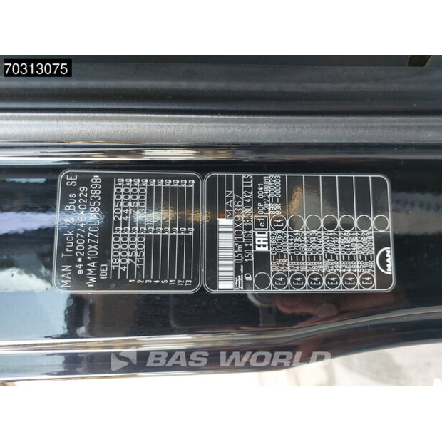 2020 MAN TGX 18.580-45863990