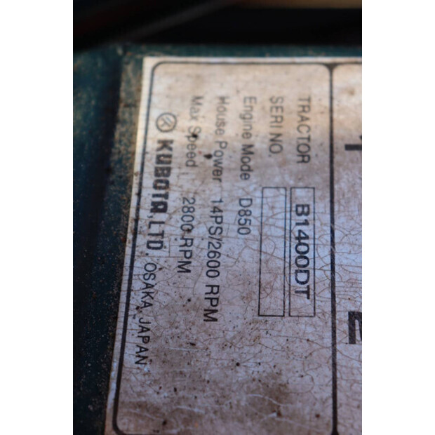 KUBOTA B1400DT-45868508