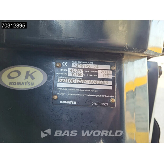 2017 Komatsu D61PX-24-45870078