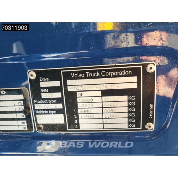 2015 Volvo FM 330-45870109