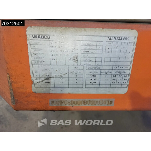 2011 Nooteboom S17DE-0P3C-45884990