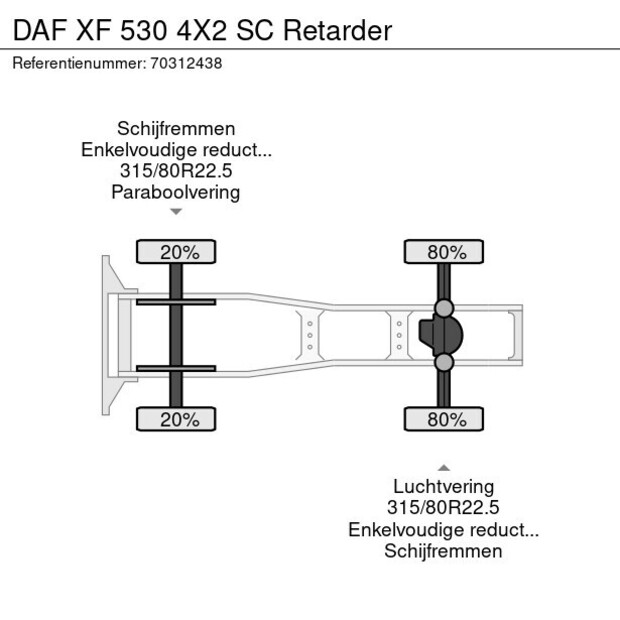 2021 DAF XF 530-45885456