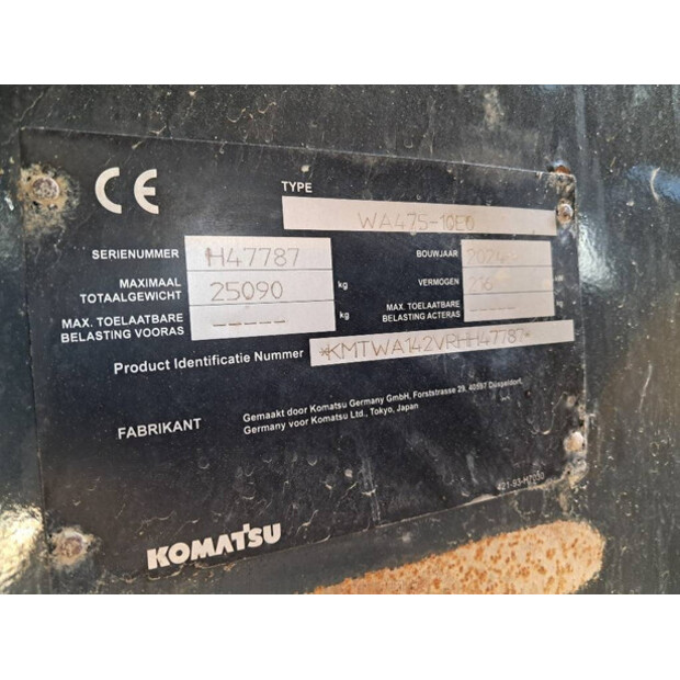 2024 Komatsu WA475-10E0-45885878