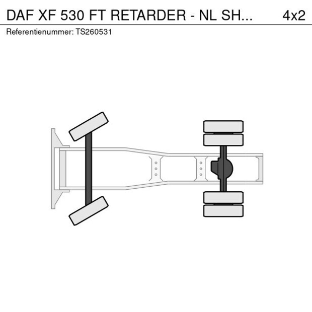2019 DAF XF 530 FT-45885981