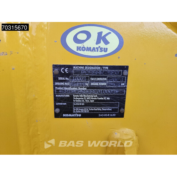 2024 كوماتسو PC55MR-5E0-45888354