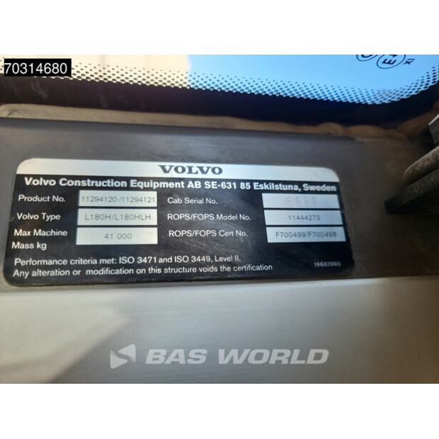 2015 Volvo L180H-45888872