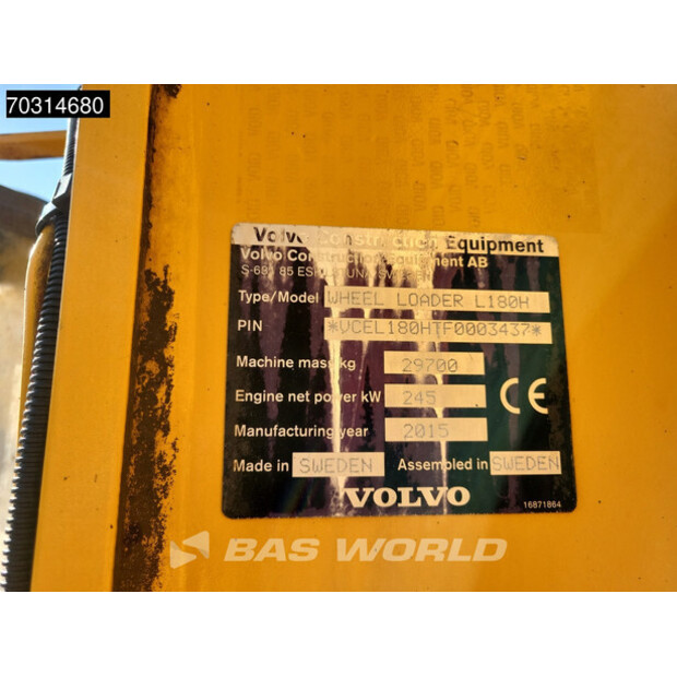 2015 Volvo L180H-45888873